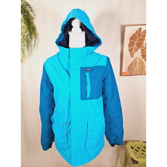 Lands' End Other - Land's End Youth Winter Insulated Jacket Blue/Turquoise Large